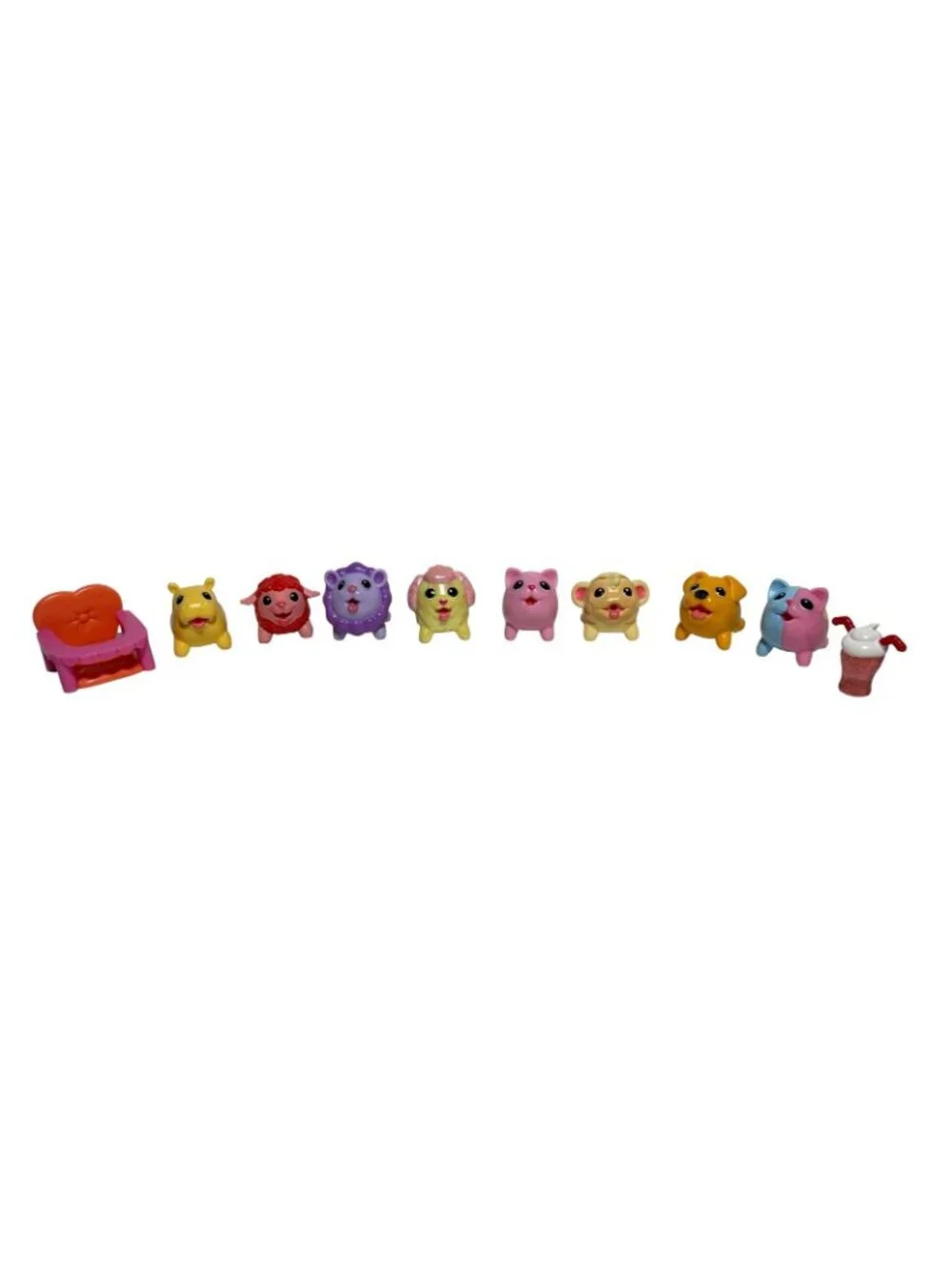 Chubby Puppies Friends Sugar Babies Collector Pack Mini (8) + Accessories (2)